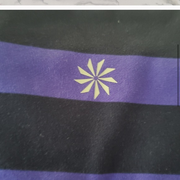 SOLD Athleta High Rise Bold Stripe Chaturanga - Picture 5 of 8